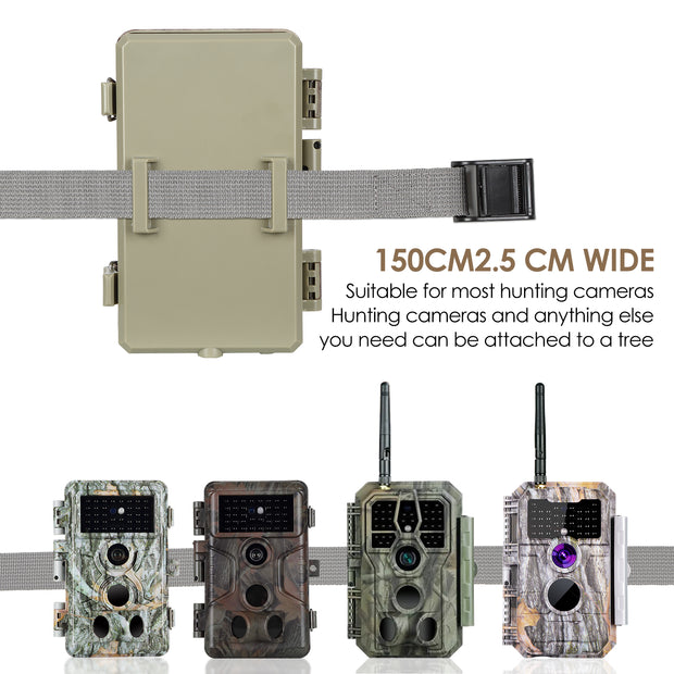 5PCS Game Trail Camera Mounting Straps *