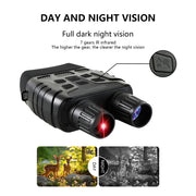 Digital Night Vision Binoculars & Goggles 36MP Max photo & 4K HD Video Infrared (IR) with LCD Screen Tracking up to 350M for Spotting, Hunting Wildlife