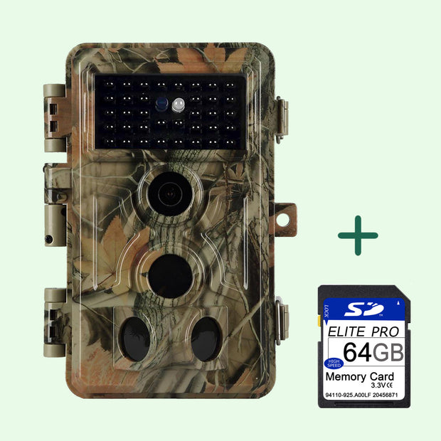 Bundle of Wildlife Trail Camera A262 and 64GB SD card