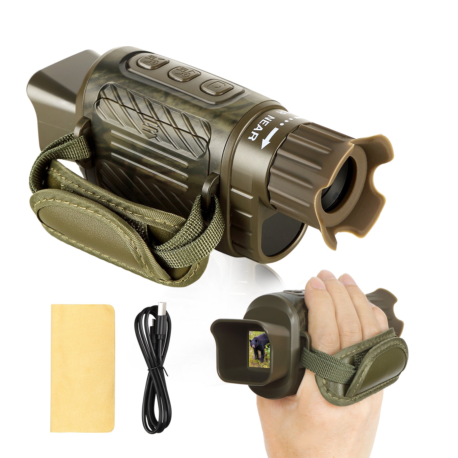 Digital Night Vision Goggles & Monoculars with LCD Screen