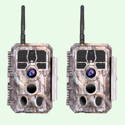 Wireless Bluetooth WildlifeTrail Camera with Night Vision Motion Activated 32MP 1296P Waterproof for Hunting, Home Security | A280W