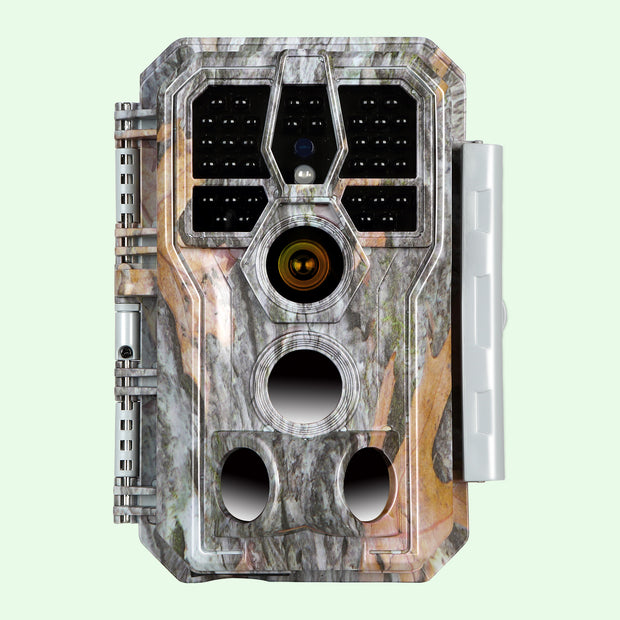 Wildlife Trail Camera with Night Vision Motion Activated 24MP 1296P Waterproof Stealth Camouflage for Hunting, Home Security | A280