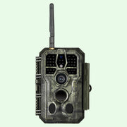 Camouflage Wireless Bluetooth WiFi Wildlife Trail Camera Night Vision Motion Activated 32MP 1296P Waterproof for Hunting, Home Security | A280W Green