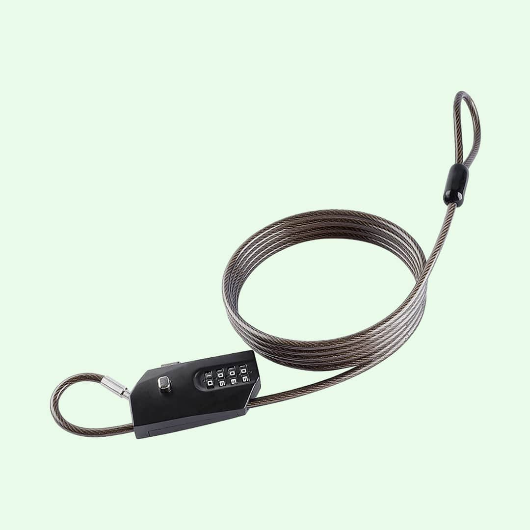 Lock Chain Camera Game Trail Camera Lock Security Lock Password Cable Chain Lock, Metal