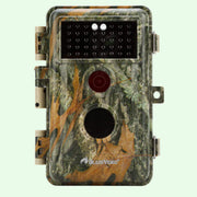 Wildlife Trail Camera with No Glow Night Vision 0.1S Trigger Motion Activated 32MP 1296P IP66 Waterproof for Hunting & home security | A252